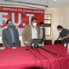 Rueda de prensa del FUT por las protestas del 22 de octubre de 2020