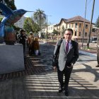 Defensa. Carlos Poveda es el abogado del dirigente indígena Leonidas Iza.