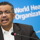 el director general de la Organización Mundial de la Salud (OMS), Tedros Adhanom Ghebreyesus.