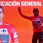Richard Carapaz afirmó que le motiva portar el maillot rojo como líder de la Vuelta a España.