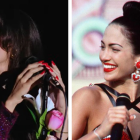 La nueva serie de Netflix ha puesto en debate: ¿Cuál es la mejor Selena? Christian (izquierda) o JLo (derecha).