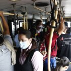 Aforos. En la metrovía ya no se controla el aforo ni el distanciamiento social.