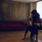 En los audiovisuales, los artistas exploran las posibilidades de la danza en el ámbito de los nuevos medios
