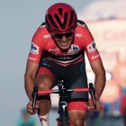 Richard Carapaz publicó en sus redes sociales el dibujo homenaje que hicieron en la carretera de Carchi