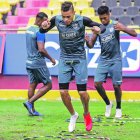 El delantero uruguayo será el principal referente del ataque de Barcelona, esta noche ante Liga de Quito, en el estadio Monumental.