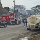 Incendio en Durán. Las llamas están controladas este 4 de noviembre.