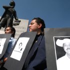 Una protesta pacífica en México por periodistas asesinados.