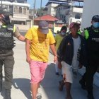 Los tres sospechosos fueron llevados a audiencia de formulación de cargos en la unidad judicial Valdivia.