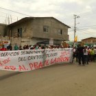Rechazo. Habitantes de Playas se oponen al peaje en la nueva carretera.