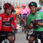 Primoz Roglic (i) y Richard Carapaz fueron los grandes protagonistas de la Vuelta a España.
