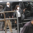 Audiencia. La fiscal Diana Salazar a su llegada a la Corte para la audiencia preparatoria en el caso del hospital de Pedernales.