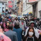 Distanciamiento. En varias zonas de la capital se registran aglomeraciones y concentraciones de ciudadanos. El Centro Histórico es un ejemplo.