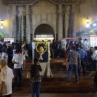 La exposición de milagros en  la parroquia Santa Teresita del Niño Jesús, en la urbanización en Entre Ríos, en la vía a Samborndón.