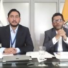 La rueda de prensa del viceministro Daniel Legarda y el ministro Iván Ontaneda se efectuó de manera virtual.