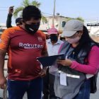 Notificación. La delegación electoral del Guayas continúa notificando a los integrantes de las Juntas Receptoras.