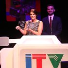 La actriz Cecilia Cascante.