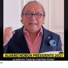 Aspirante. Álvaro Noboa se queja: dice estar hasta las marimbas.