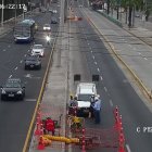 La avenida 25 de Julio está parcialmente cerrada, a la altura de Sopeña, por mantenimientos que realiza Interagua.