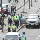 Uno de los operativos que la Policía, ATM y Fuerzas Armadas realiza en las vías.