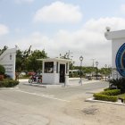 El campus. Permanece cerrado, las clases son online por la pandemia.