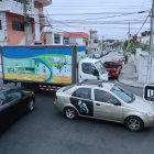 Intersección. En la calle Higueras también hay peligro de accidentes.