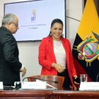 Diálogos. Antes de la pandemia el CNE y el TCE se reunieron para abordar los tiempos del calendario electoral.