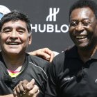 Los dos astros en uno de sus últimos encuentros.