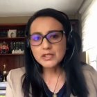 Silvana Vallejo acudió a la Asamblea Nacional.