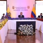 Esta fue la novena reunión binacional entre Ecuador y Colombia. La primera que se desarrolla en formato virtual.