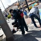 En la Marín se cumplió la gran minga de Quito.
