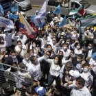 En los días previos a la culminación de la inscripción se registraron aglomeraciones en el CNE.