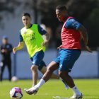 Antonio Valencia se pone en forma para jugar con los Gallos Blancos del Querétaro