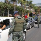 En La Puntilla. Hubo controles con policías y militares, desde temprano.

PERIODISTA : DIANA SOTOMAYOR 

FECHA : 30/11/2020 

Agencia (ag-extra)