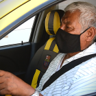 "Don Pedro" lleva trabajando como taxista desde hace 22 años.