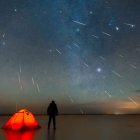 Las geminidas constituyen la última lluvia de estrellas del año.