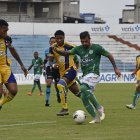 Orense y Delfín empataron en el estadio Nueve de Mayo de Machala