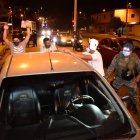 Control. En los operativos también participó personal de las Fuerzas Armadas.