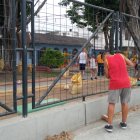 Jornada. Unas 40 familias asistieron a la minga; prevén ejecutar otras.