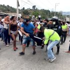 Recaptura. El domingo la Policía recapturó en los alrededores de la cárcel de Esmeraldas a seis reos fugados.