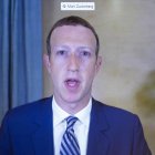 Mark Zuckerberg, presidente ejecutivo de Facebook, durante una audiencia en Washington, Estados Unidos.