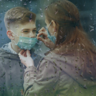 Una mascarilla mojada no asegura protección.