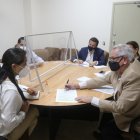 Roberto Passailaigue y su equipo de trabajo planifican a diario los planes de la entidad que dice haberlos cumplido casi en su totalidad.