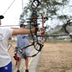 Preseleccionados. Blanca Rodrigo y Daniel Guerrero fueron dos de los tiradores con arcos más destacados en el primer selectivo nacional. Se alistan ya para el segundo, en enero.