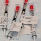 Algunas dosis de la vacuna de Pfizer-BioNTech contra la covid-19.