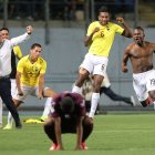Segura (d) fue el autor de uno de los goles más destacados de la selección ecuatoriana SUb-20 durante el Mundial de la ctegoría en Polonia.