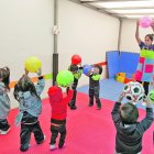 Los centros infantiles operaron con dificultades.