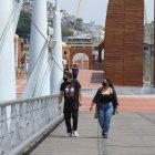 El malecón 2000 es uno de los que se cierran al público hoy.