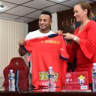 Lucía Vallecilla tuvo enfrentamientos con jugadores que contrató para reforzar el plantel, como Pedro Quiñónez.