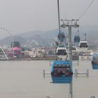 El sistema. Está integrado por 154 cabinas que recorren los 4,1 kilómetros comprendidos entre las 5 estaciones que lo conforman.
Agencia (ag-extra)