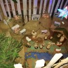 .Pesebres. Allí realizan la novena del Niño Jesús.